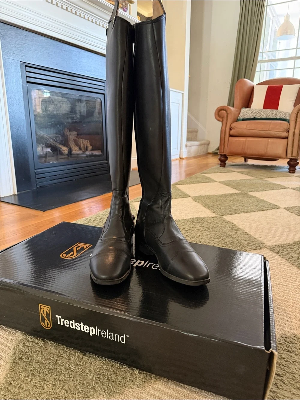Medici II Dress Tall Boots — Black